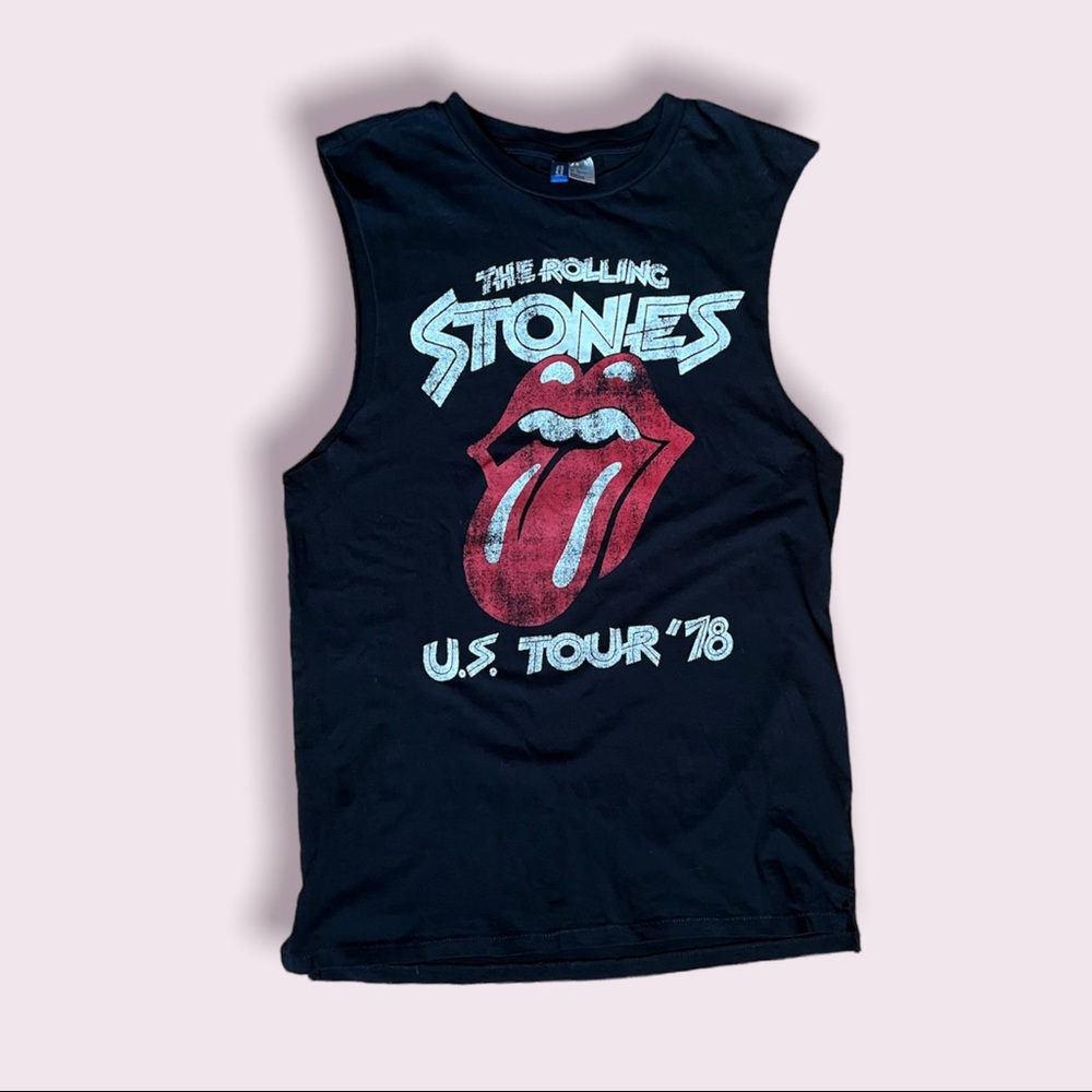 Rolling Stones Muscle Tee